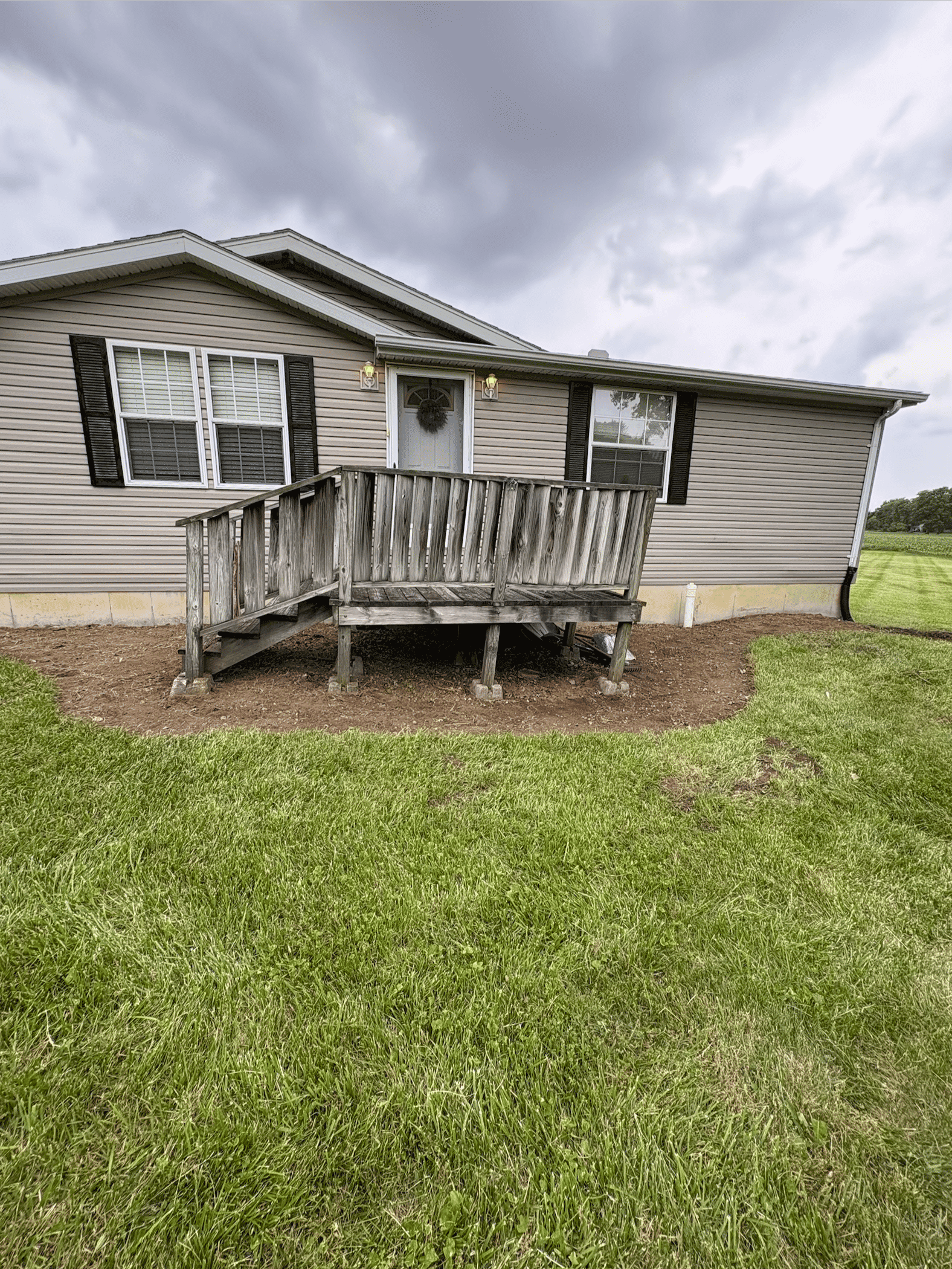 Gallery photos for New Landscape Beds Built From Scratch in Bell Center Ohio: Image #2