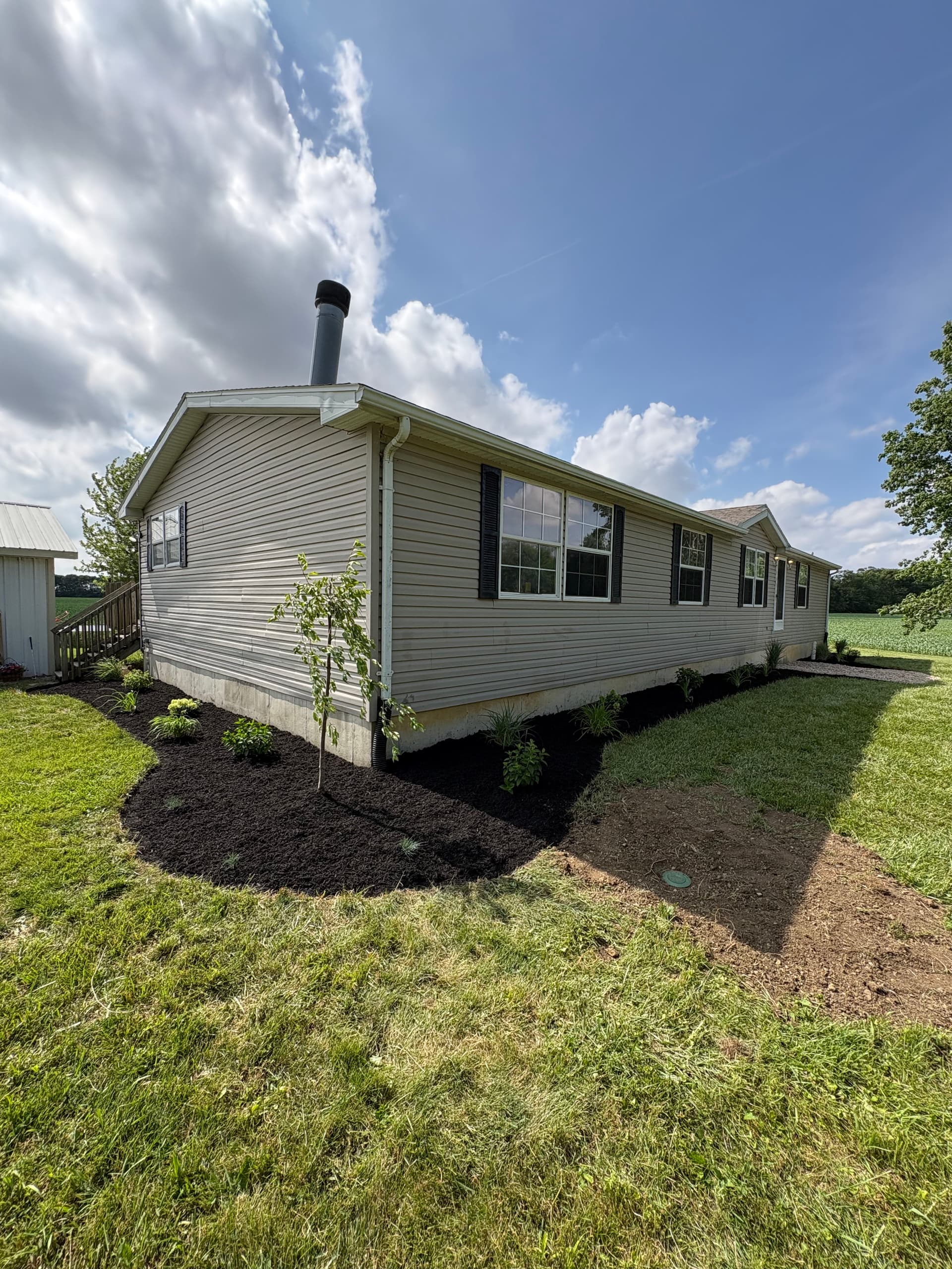 Gallery photos for New Landscape Beds Built From Scratch in Bell Center Ohio: Image #6