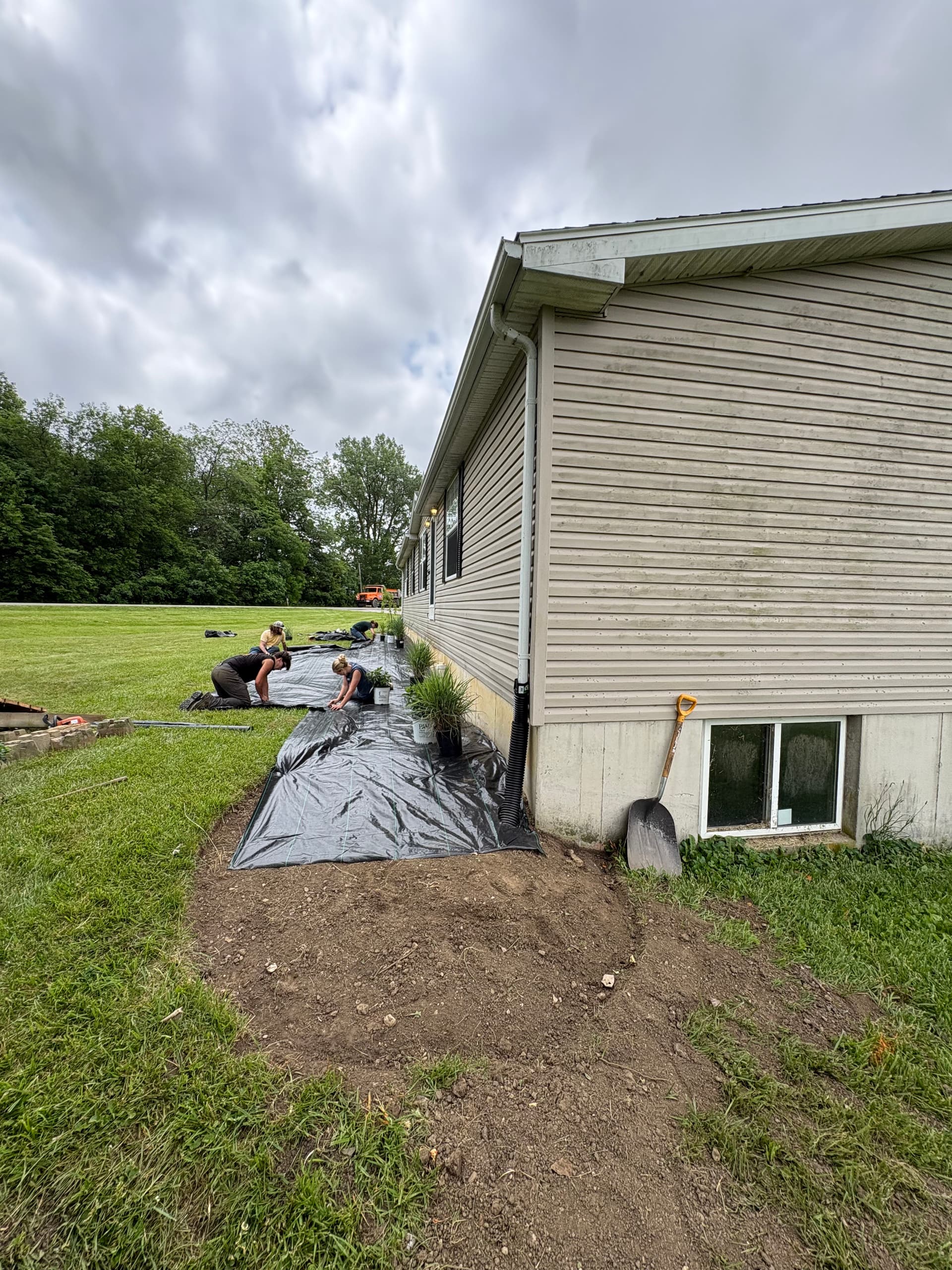 Gallery photos for New Landscape Beds Built From Scratch in Bell Center Ohio: Image #4
